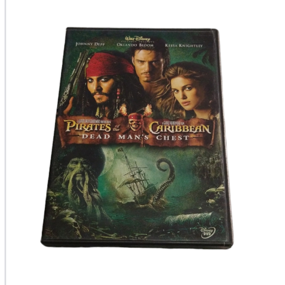 Pirates of the Caribbean dead Man's chest DVD